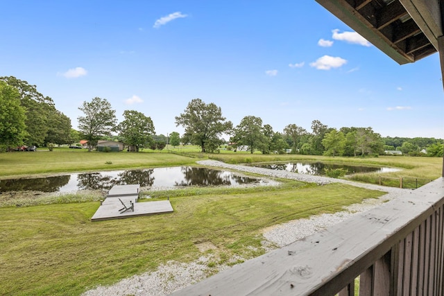 210 S 3rd St, Dickson, TN 37055 - view of community featuring a water view and a yard