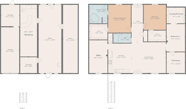 210 S 3rd St, Dickson, TN 37055 - floor plan / room layout