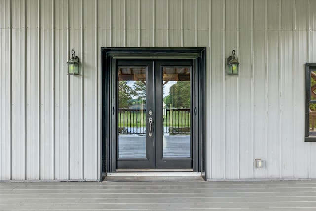 210 S 3rd St, Dickson, TN 37055 - doorway to property with french doors