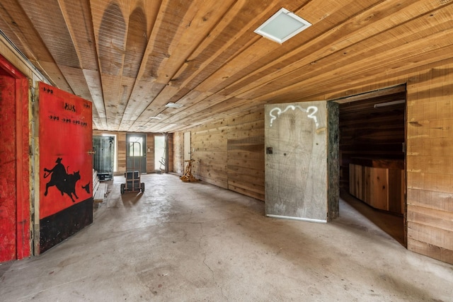 210 S 3rd St, Dickson, TN 37055 - spare room with unfinished concrete flooring