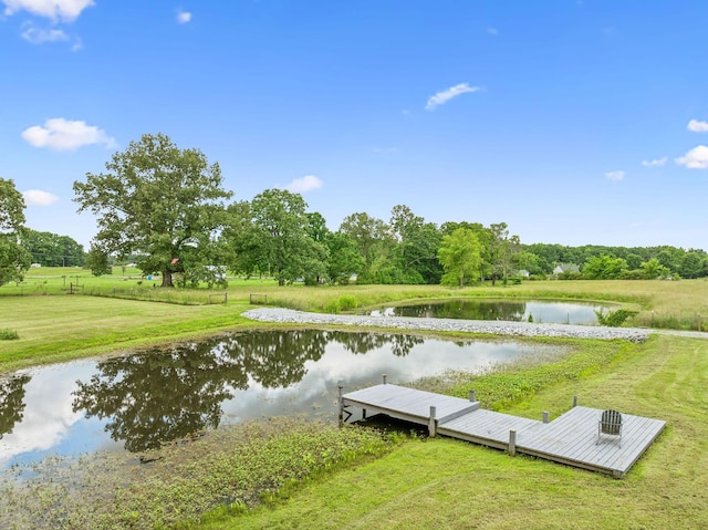 210 S 3rd St, Dickson, TN 37055 - dock featuring a water view
