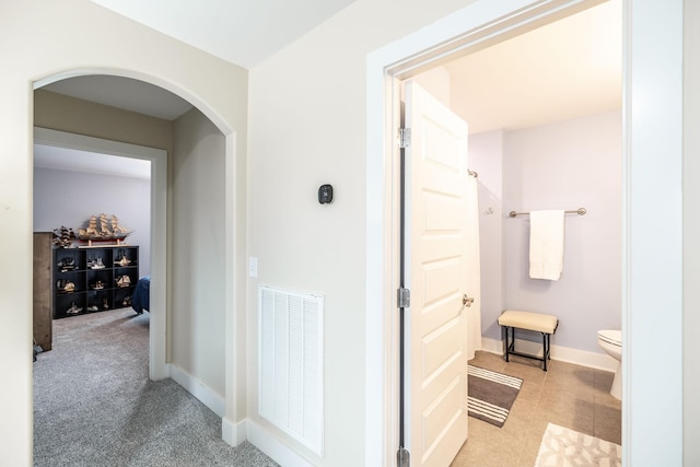 1039 Laffite Way, Gallatin, TN 37066 - hall with arched walkways and baseboards