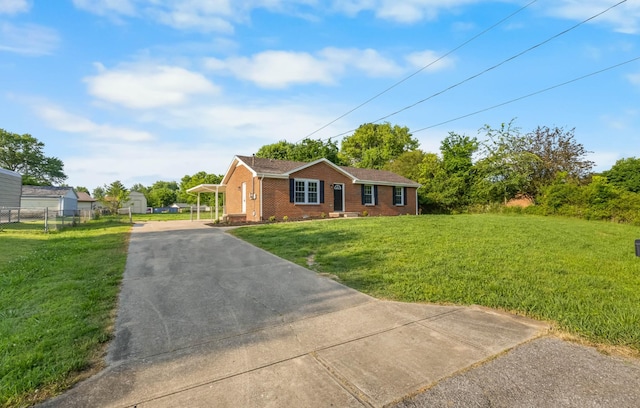 517 Overton Dr, Clarksville, TN 37042 - single story home with driveway and brick siding