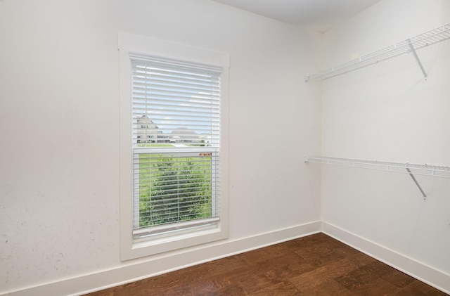 1130 Escalade Ct, Lascassas, TN 37085 - walk in closet with dark wood-style flooring