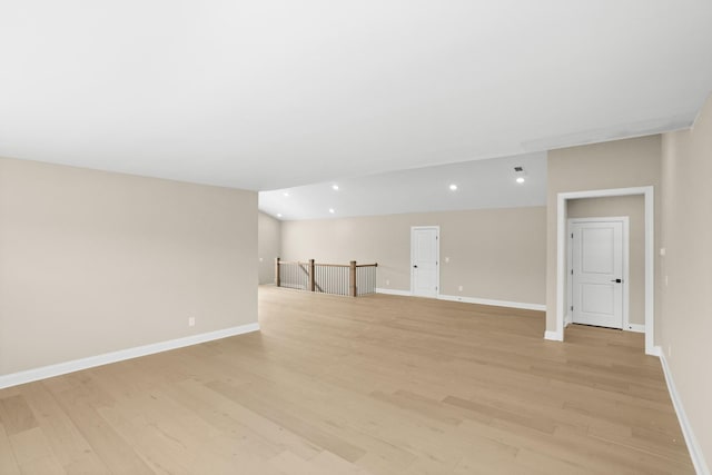 5971 Hunt Valley Dr, Spring Hill, TN 37174 - basement featuring light wood-type flooring and recessed lighting