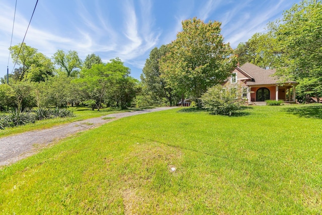 3396 Unionville Rd, Halls, TN 38040 - view of grassy yard featuring driveway