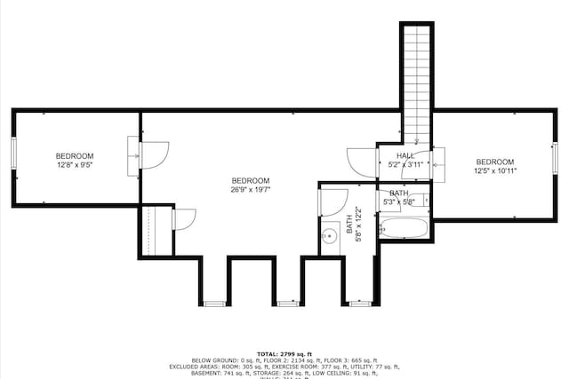 95 Country Ln, Lawrenceburg, TN 38464 - property floor plan