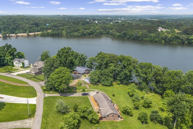 255 Whispering Hills Dr, Dover, TN 37058 - view of property location featuring a nearby body of water and a forest