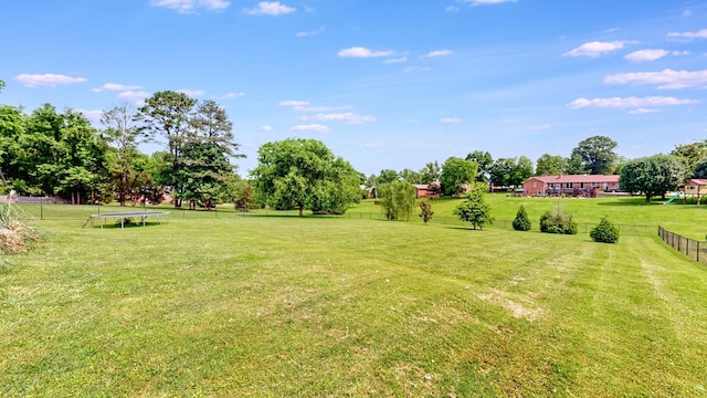 305 Rolling Mill Rd, Old Hickory, TN 37138 - view of yard featuring a trampoline