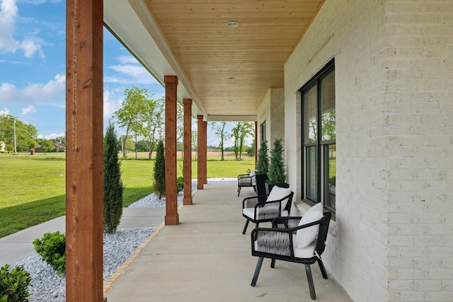2648 Wilson Overall Rd, Murfreesboro, TN 37127 - covered porch featuring a lawn
