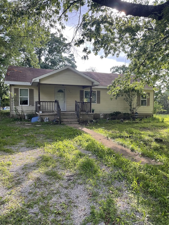 426 Eastside Dr, White Bluff, TN 37187 - view of front of home with covered porch and roof with shingles