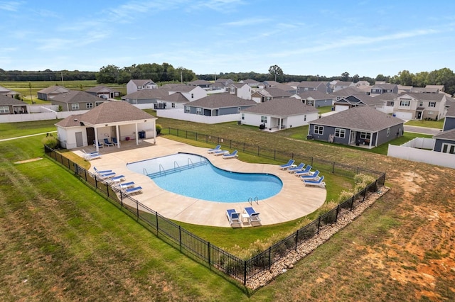 336 Ryan Rd, Chapel Hill, TN 37034 - view of pool with a residential view and a patio