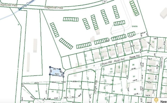 336 Ryan Rd, Chapel Hill, TN 37034 - parcel map