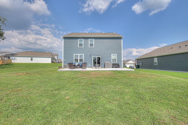 336 Ryan Rd, Chapel Hill, TN 37034 - rear view of property with a patio area and a yard