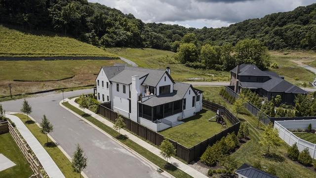 2026 Eliot Rd, Franklin, TN 37064 - view of subject property with a forest