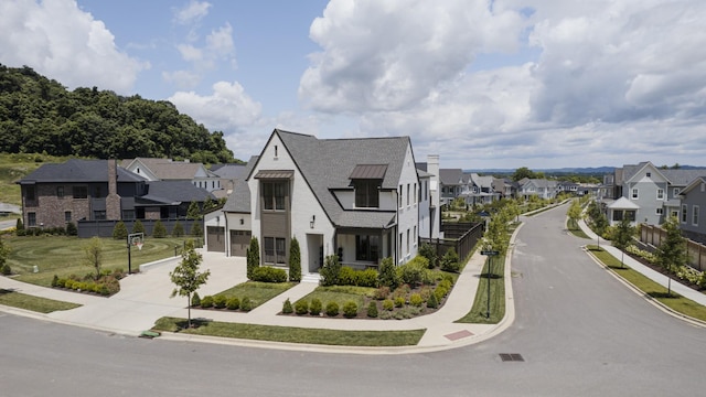 2026 Eliot Rd, Franklin, TN 37064 - view of front facade with driveway, a residential view, and a garage
