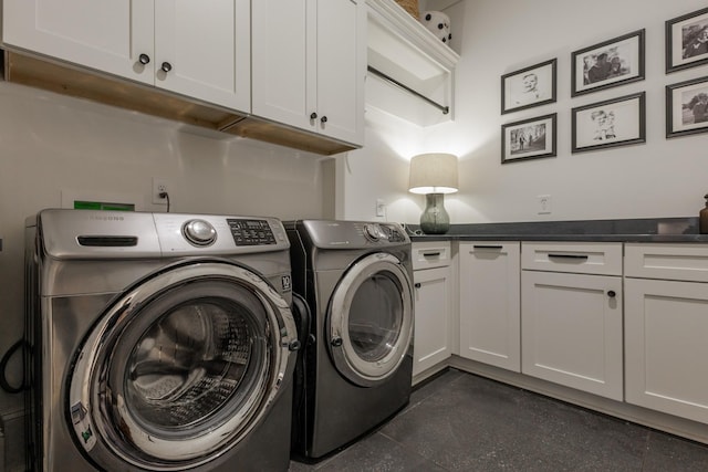 2026 Eliot Rd, Franklin, TN 37064 - laundry room with independent washer and dryer and cabinet space