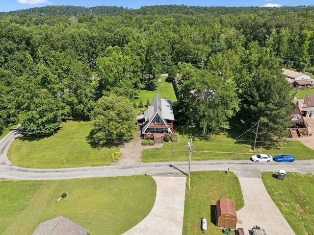 117 Sparrow Ln, Dover, TN 37058 - aerial view of a heavily wooded area