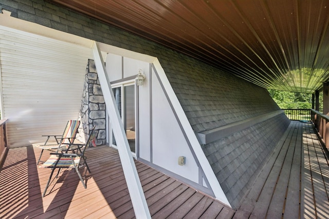 117 Sparrow Ln, Dover, TN 37058 - view of deck