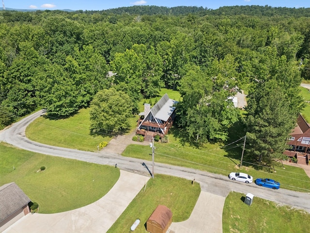 117 Sparrow Ln, Dover, TN 37058 - drone / aerial view of a heavily wooded area