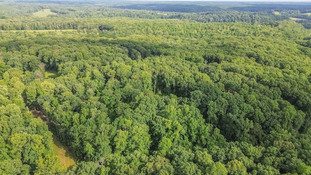 7872 Oscar Green Rd, Primm Springs, TN 38476 - aerial view of property and surrounding area featuring a heavily wooded area