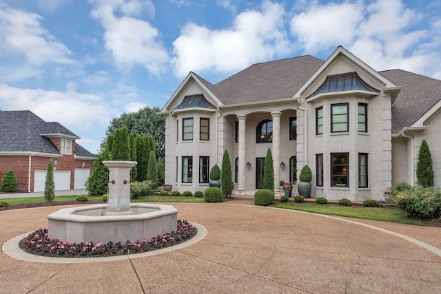 238 Pelham Dr, Brentwood, TN 37027 - view of front of house featuring a standing seam roof