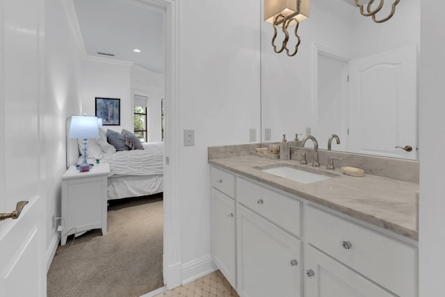 238 Pelham Dr, Brentwood, TN 37027 - ensuite bathroom featuring vanity and baseboards