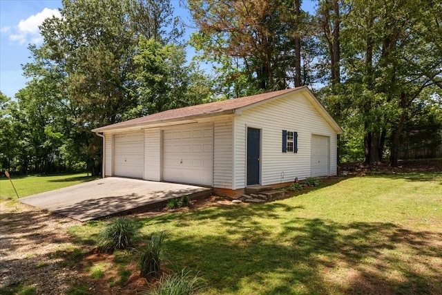 210 Lankford St, Bruceton, TN 38317 - view of detached garage