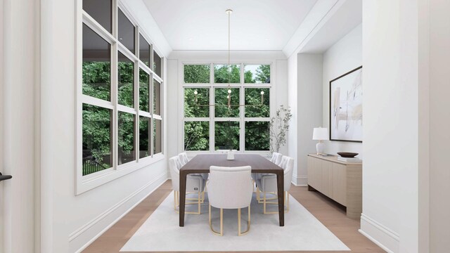 1316 Mcquiddy Rd, Nashville, TN 37221 - dining space featuring light wood-style floors and baseboards