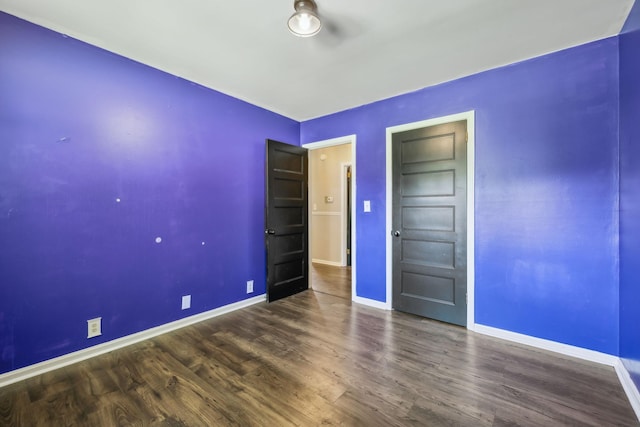 414 Ashe Ave, New Johnsonville, TN 37134 - unfurnished room featuring baseboards and wood finished floors