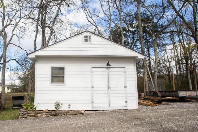 6684 Eudailey Covington Rd, College Grove, TN 37046 - view of shed