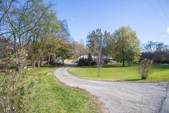 6684 Eudailey Covington Rd, College Grove, TN 37046 - view of dirt / gravel road