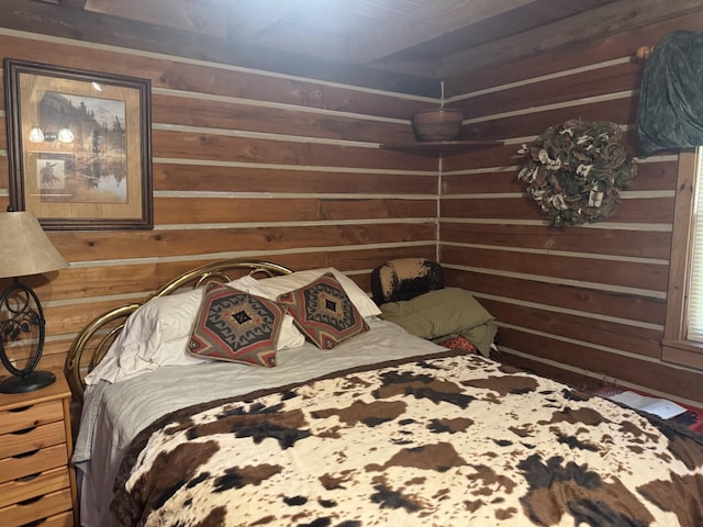 268 Sugar Maple Dr, Dover, TN 37058 - bedroom with wood walls
