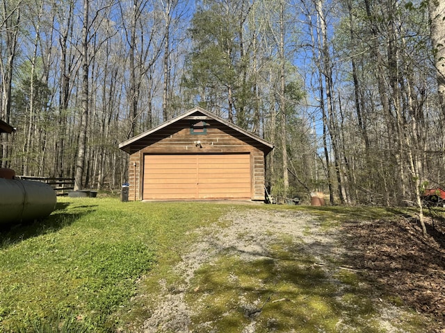 268 Sugar Maple Dr, Dover, TN 37058 - view of detached garage