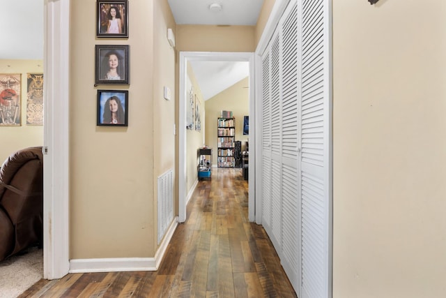 221 Pitts Ave, Old Hickory, TN 37138 - hall with hardwood / wood-style floors and baseboards