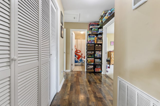 221 Pitts Ave, Old Hickory, TN 37138 - hall with dark wood-style flooring