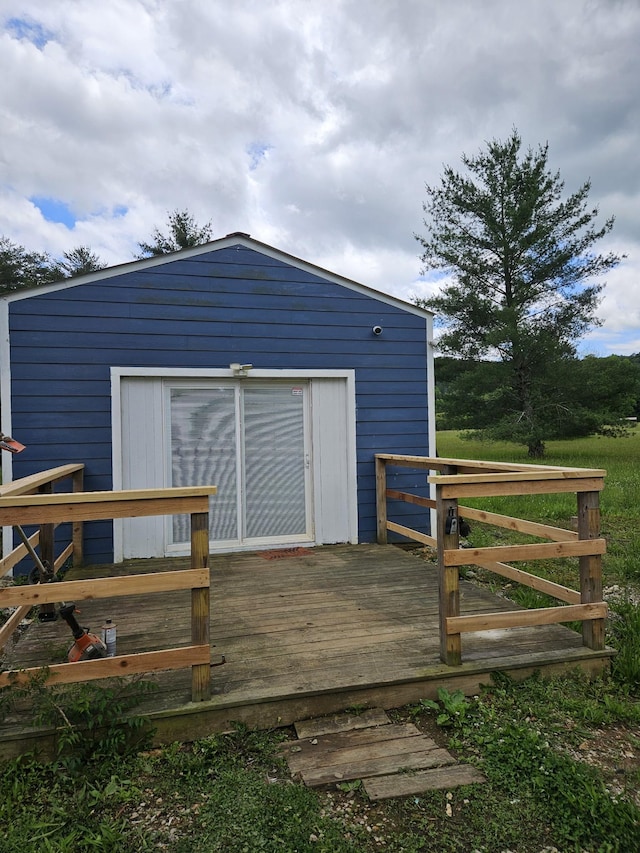 200 Caney Bend Rd, Doyle, TN 38559 - view of wooden terrace