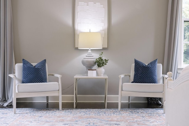 1825 Barnstaple Ln, Brentwood, TN 37027 - sitting room with baseboards