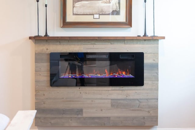 1076 Pretender Way, Columbia, TN 38401 - detailed view of a glass covered fireplace