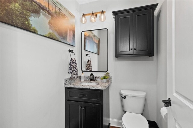 1076 Pretender Way, Columbia, TN 38401 - half bathroom featuring toilet and vanity