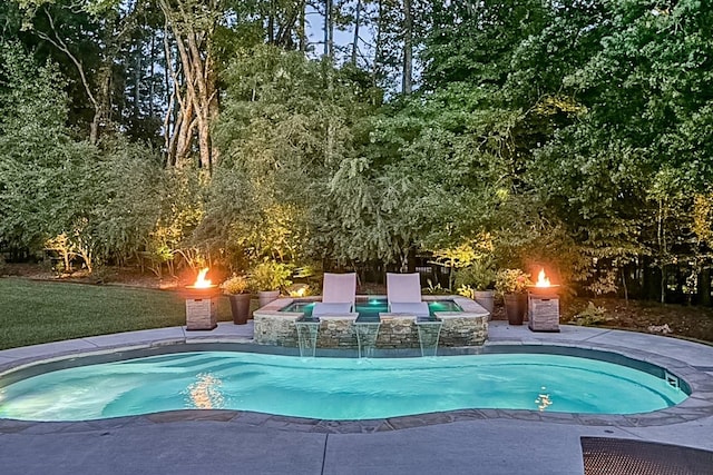 1076 Pretender Way, Columbia, TN 38401 - outdoor pool featuring a patio area