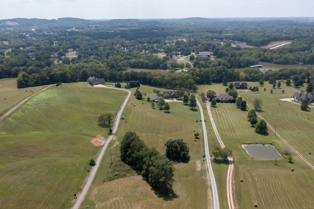254 Davis Rd, Lebanon, TN 37087 - aerial view of property and surrounding area with rural landscape