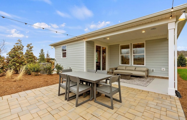 310 Sharp Way, Murfreesboro, TN 37128 - view of patio / terrace with outdoor dining space and an outdoor hangout area