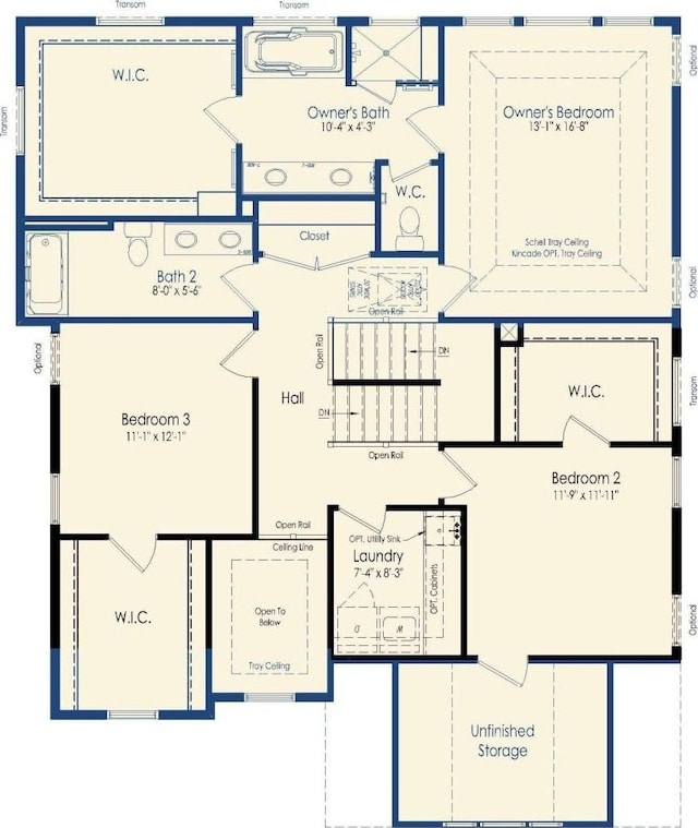 2408 Oakmont Ln, Mount Juliet, TN 37122 - property floor plan