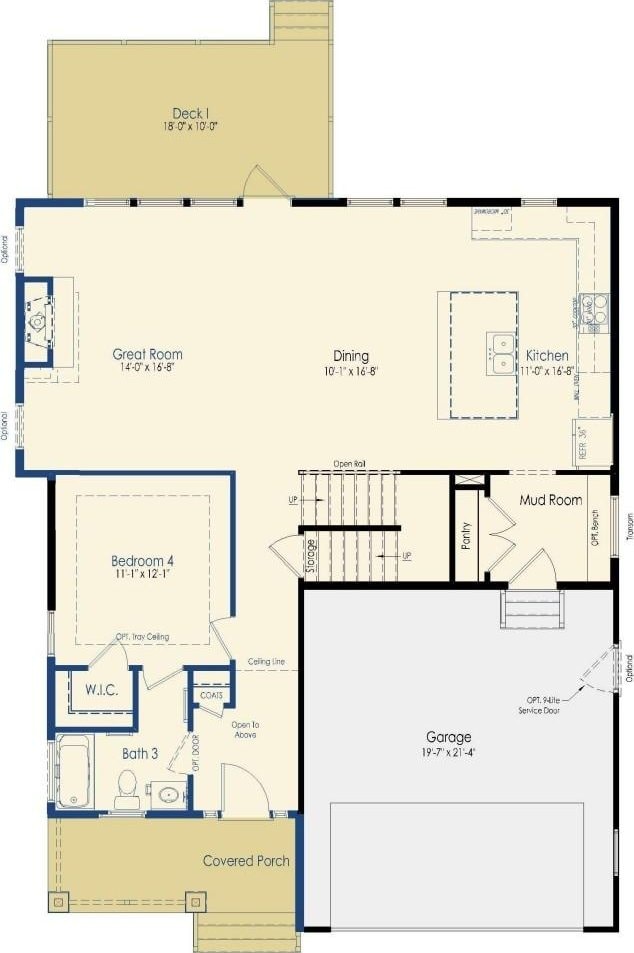 2408 Oakmont Ln, Mount Juliet, TN 37122 - property floor plan