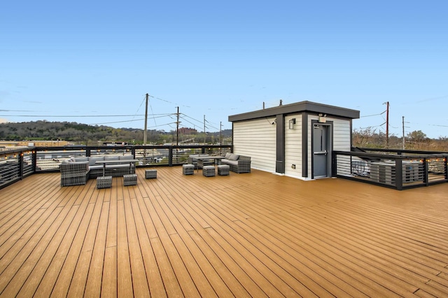 3303 Gallatin Pike Unit 202, Nashville, TN 37216 - deck featuring an outdoor hangout area
