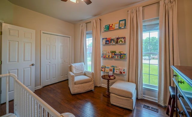 3302 Foxtrot Ct, Spring Hill, TN 37174 - bedroom featuring wood finished floors, multiple windows, and baseboards