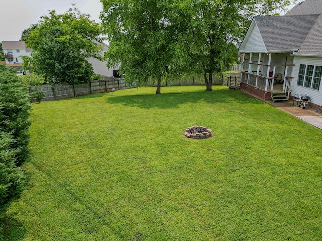 3302 Foxtrot Ct, Spring Hill, TN 37174 - view of yard
