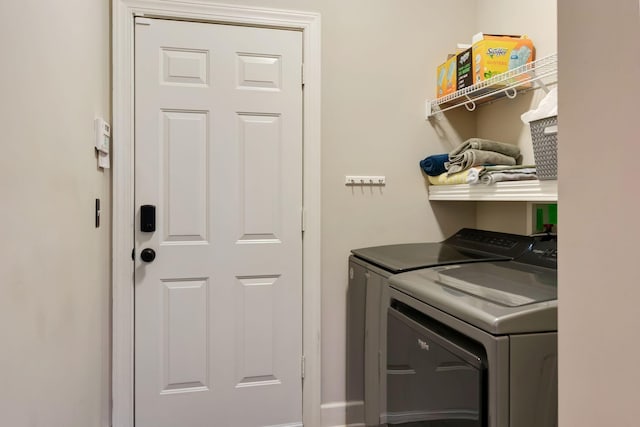 106 Ashton Park Blvd, Franklin, TN 37067 - laundry room featuring independent washer and dryer