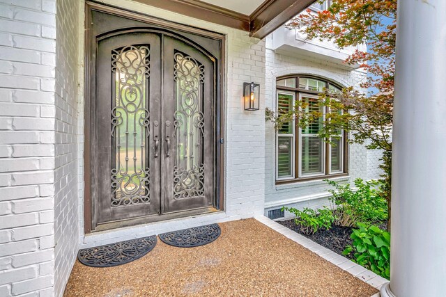 106 Ashton Park Blvd, Franklin, TN 37067 - entrance to property with brick siding